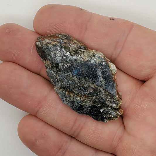 Sapphire Kyanite Polished Seer Stone