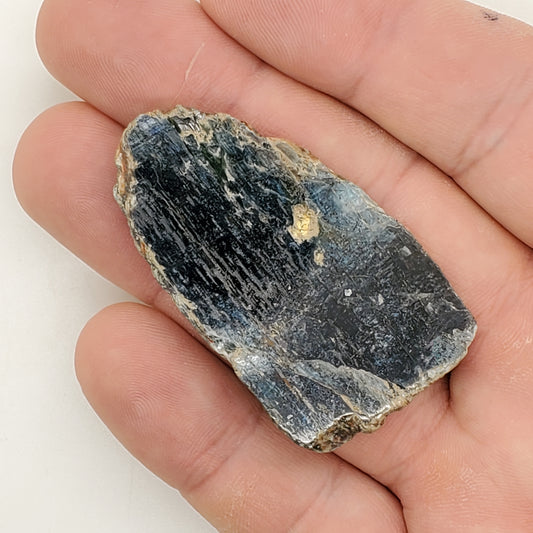 Sapphire Kyanite Polished Seer Stone