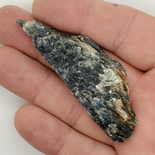 Sapphire Kyanite Polished Seer Stone