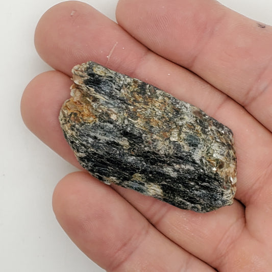 Sapphire Kyanite Polished Seer Stone
