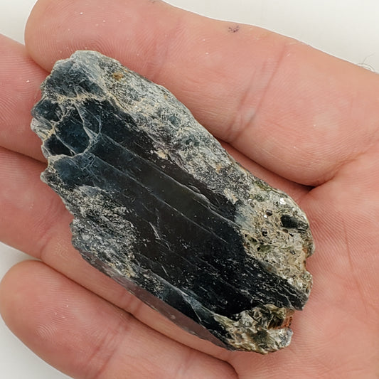 Sapphire Kyanite Polished Seer Stone