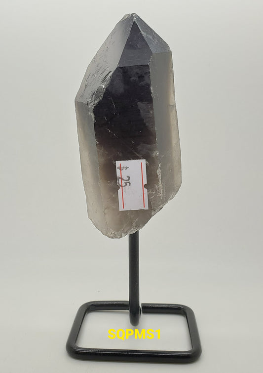 Smokey Quartz Point Medium on Stand