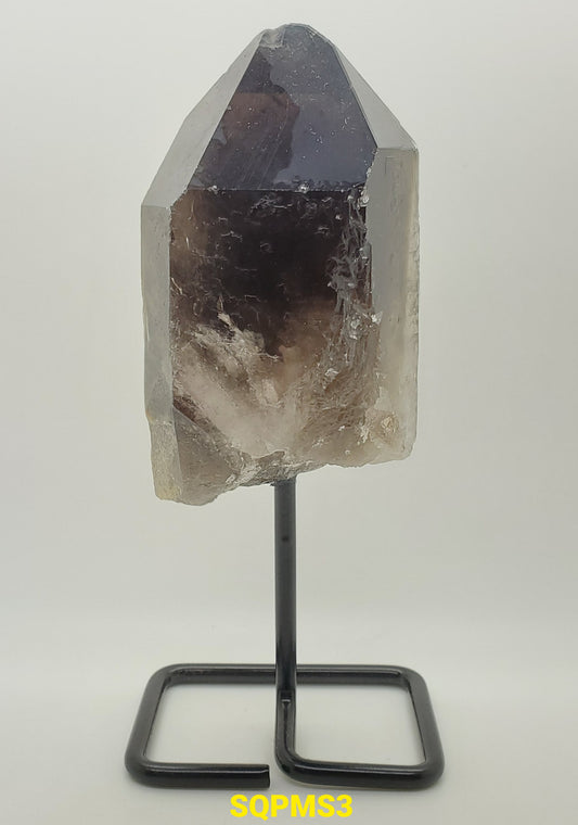 Smokey Quartz Point Medium on Stand