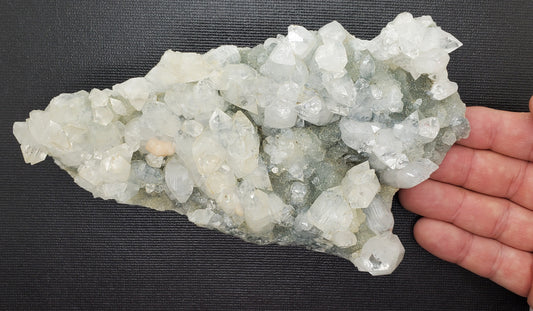 Apophyllite Geode Cluster -