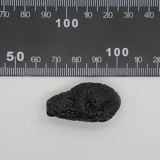 Black Tektite Space Glass Specimen