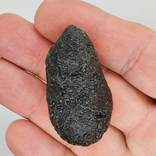 Black Tektite Space Glass Specimen