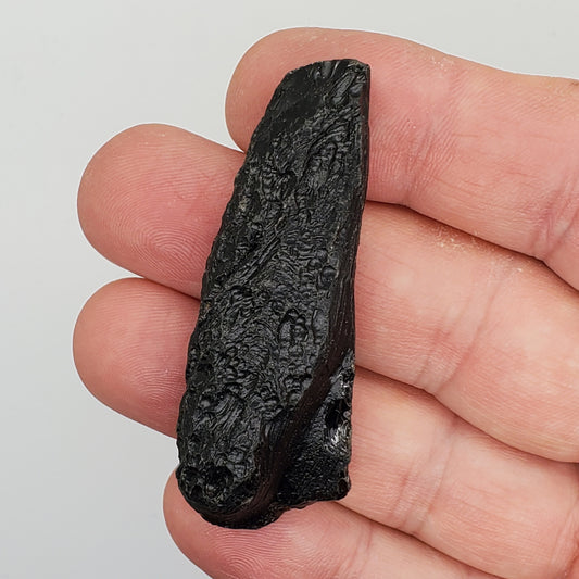 Black Tektite Space Glass Specimen