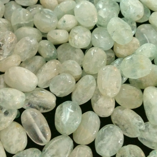 Aquamarine Oval Shaped Beads Kyanite king