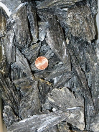 Black Kyanite Fan Specimens | 8oz Bag - The Meteorite Traders