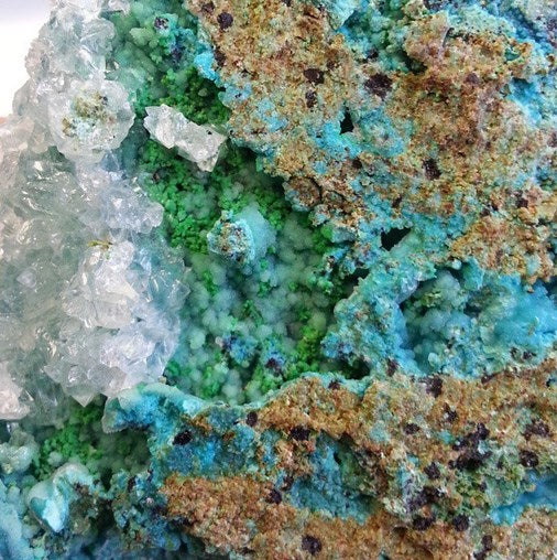 Chrysocolla Specimen closeup