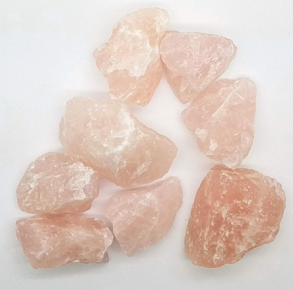Rose Quartz Rough Gemstones