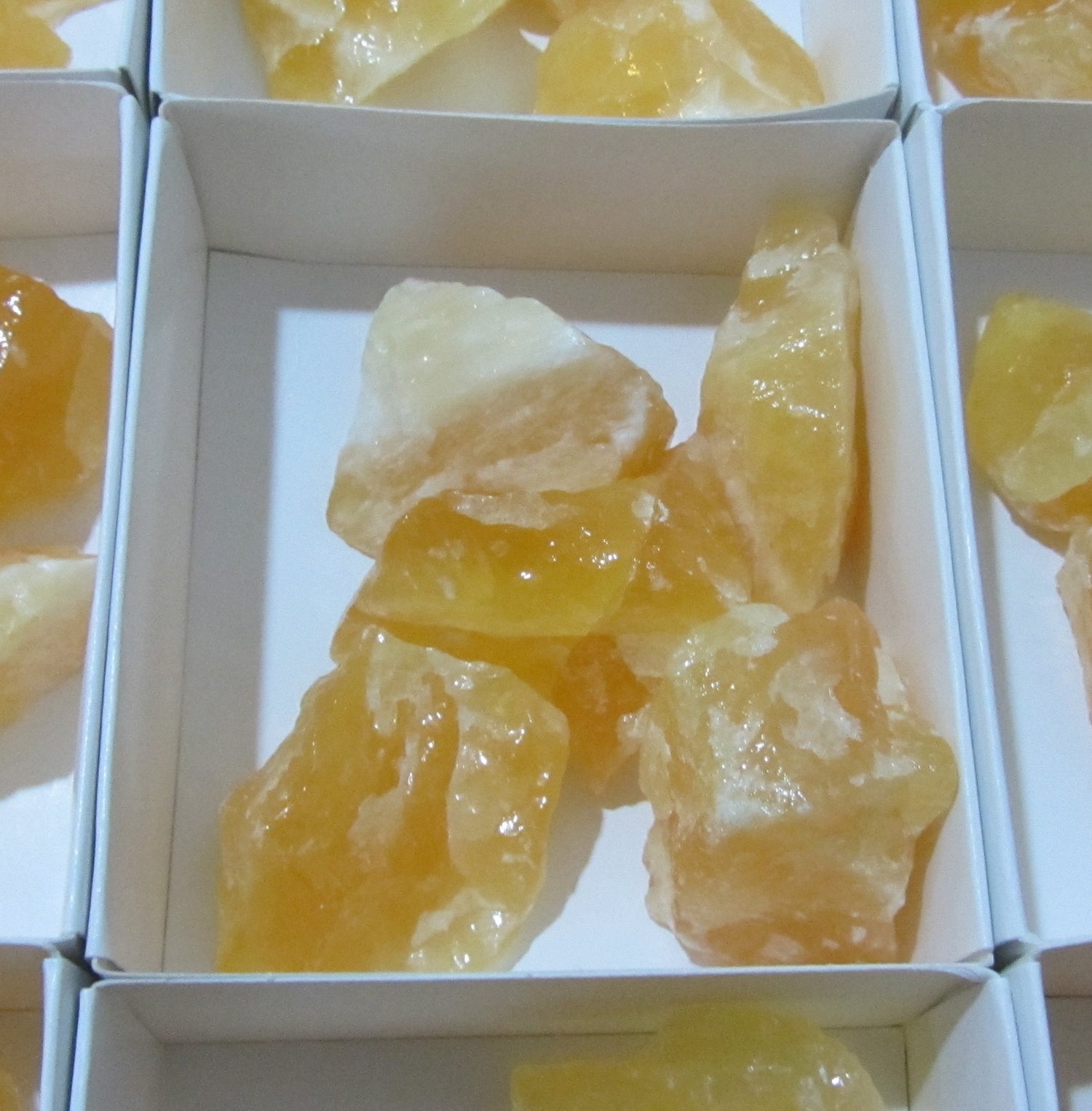 Orange Calcite | Small | 4oz Bag - The Meteorite Traders