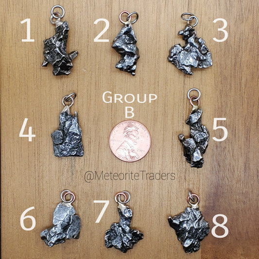 Meteorite Pendants | Campo Del Cielo | Group B