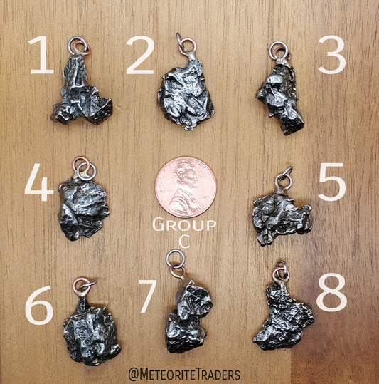 Meteorite Pendants | Campo Del Cielo | Group C