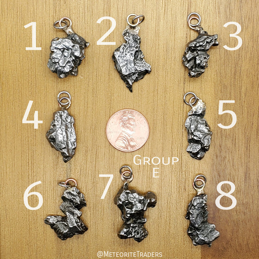 Meteorite Pendants | Campo Del Cielo | Group E