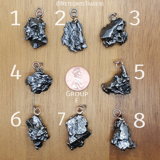 Meteorite Pendants | Campo Del Cielo | Group F