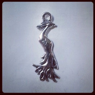 peacock charm