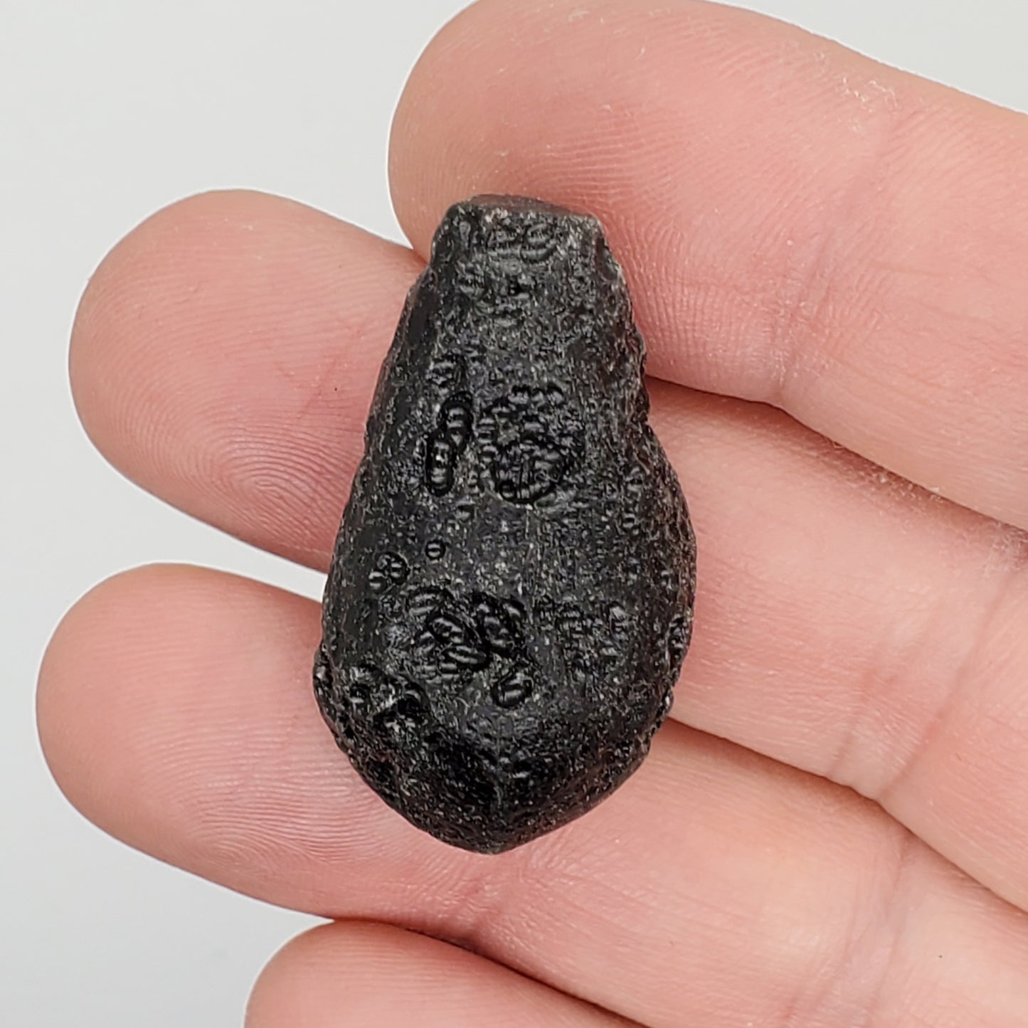 Black Tektite Space Glass Specimen