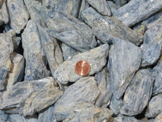 Blue Kyanite Clusters Small-Medium | 2 LB Box - The Meteorite Traders