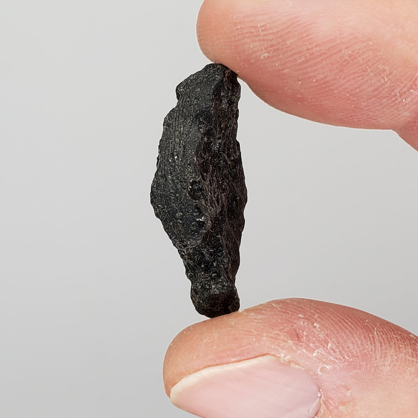 Black Tektite Space Glass Specimen