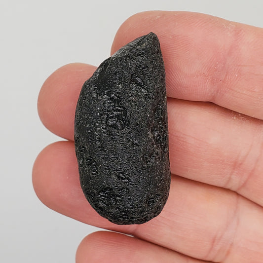 Black Tektite Space Glass Specimen