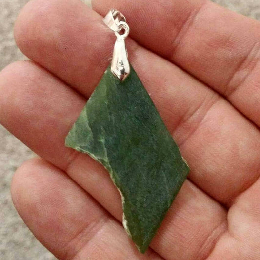 Jade Pendant | Wyoming | Green