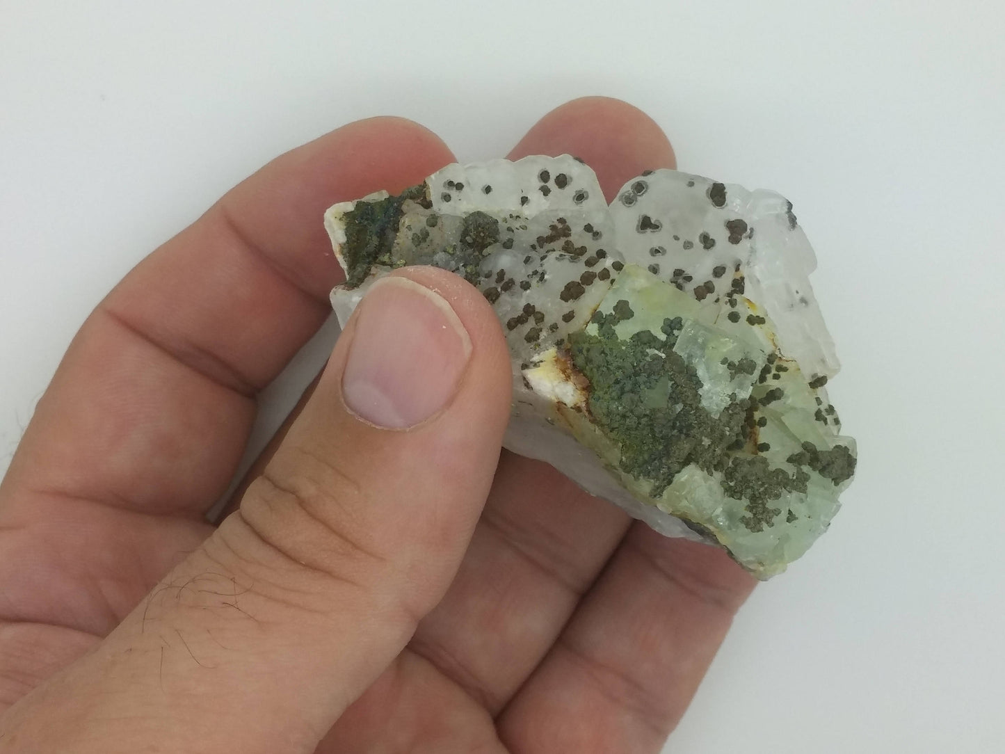 Fluorite Calcite Pyrite | Unusual and Unique Specimen | 125gr