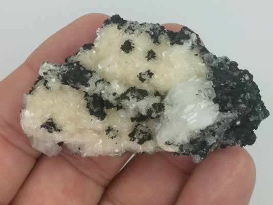 Dalmation Fluorite Calcite Pyrite | Unusual and Unique Specimen | 49.3gr