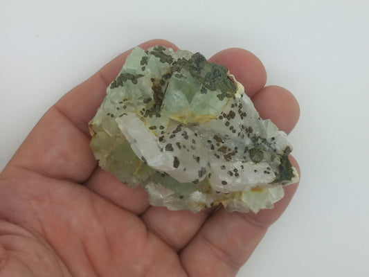 Fluorite Calcite Pyrite | Unusual and Unique Specimen | 125gr