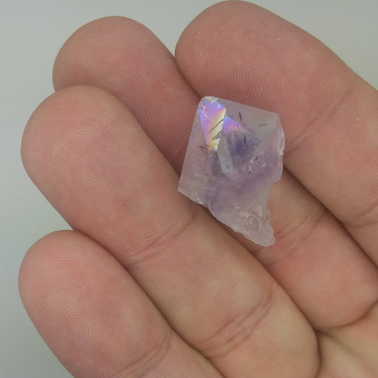 AMETHYST AURA Quartz Crystal Specimen | Metaphysical | Wire Wrapping | 1A