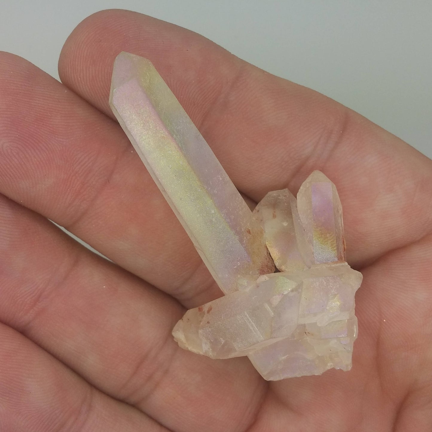 OPAL AURA Quartz Crystal Specimen | Metaphysical | Wire Wrapping | 1F