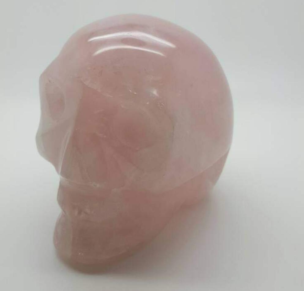Rose Quartz Skull | Medium | 754gr