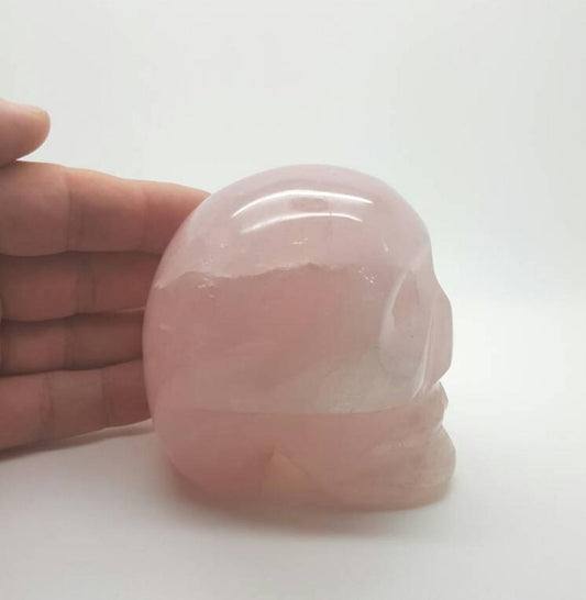 Rose Quartz Skull | Medium | 754gr