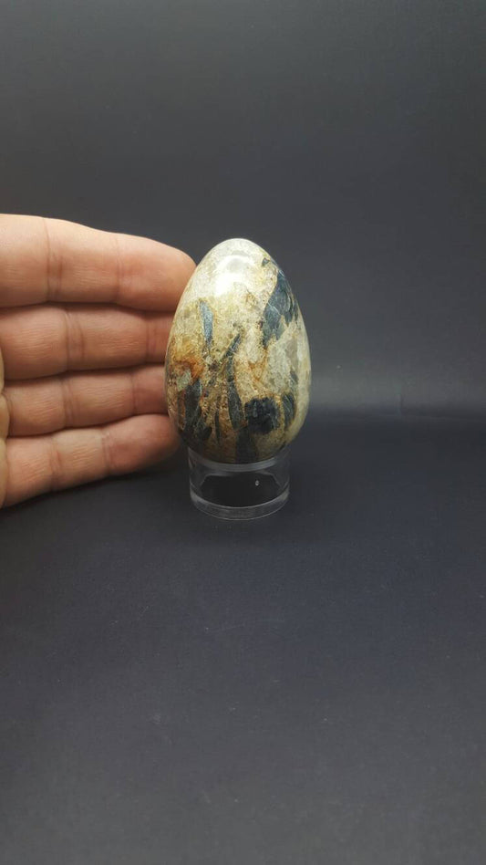 Kyanite Polished Egg | 181 grams