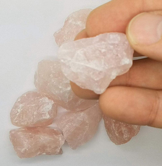 Rose Quartz Rough Gemstones