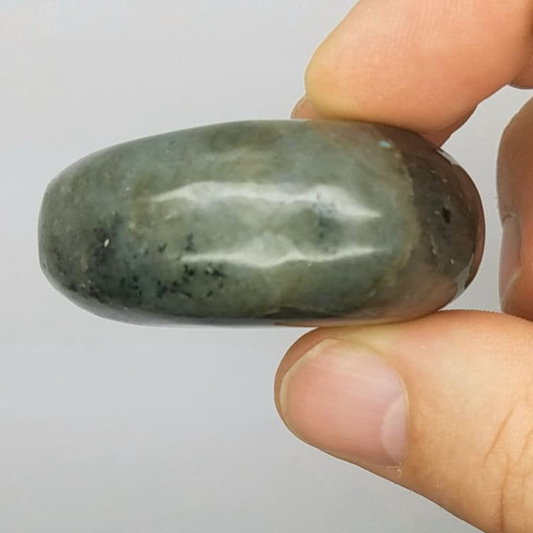 Purple Flash Labradorite Massage stone LABM1