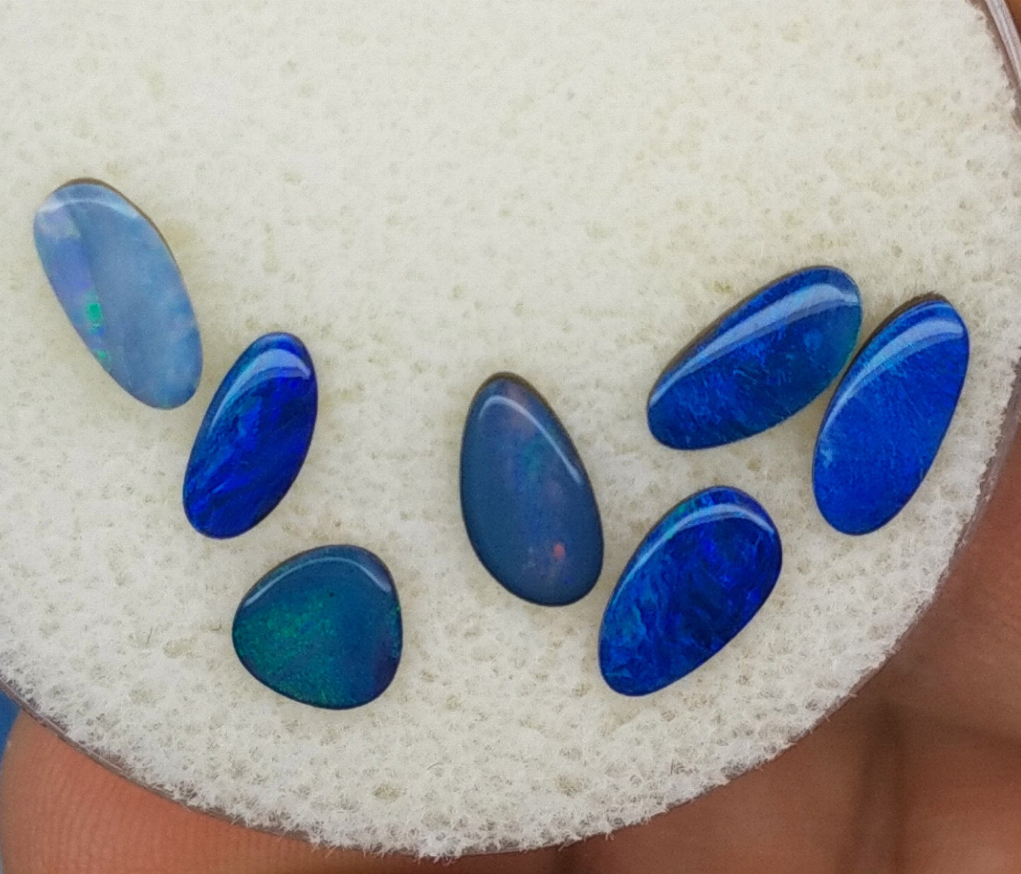 OPAL Cabochons | 7 Piece Wholesale | Jewelry Making | Wire Wrapping - K