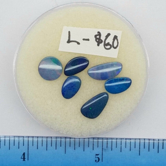 OPAL Cabochons | 6 Piece Wholesale | Jewelry Making | Wire Wrapping - L