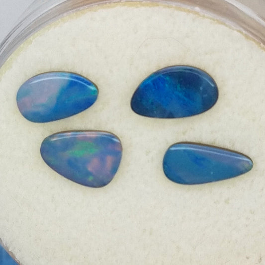 OPAL Cabochons | 4 Piece Wholesale | Boulder Opal LOT F
