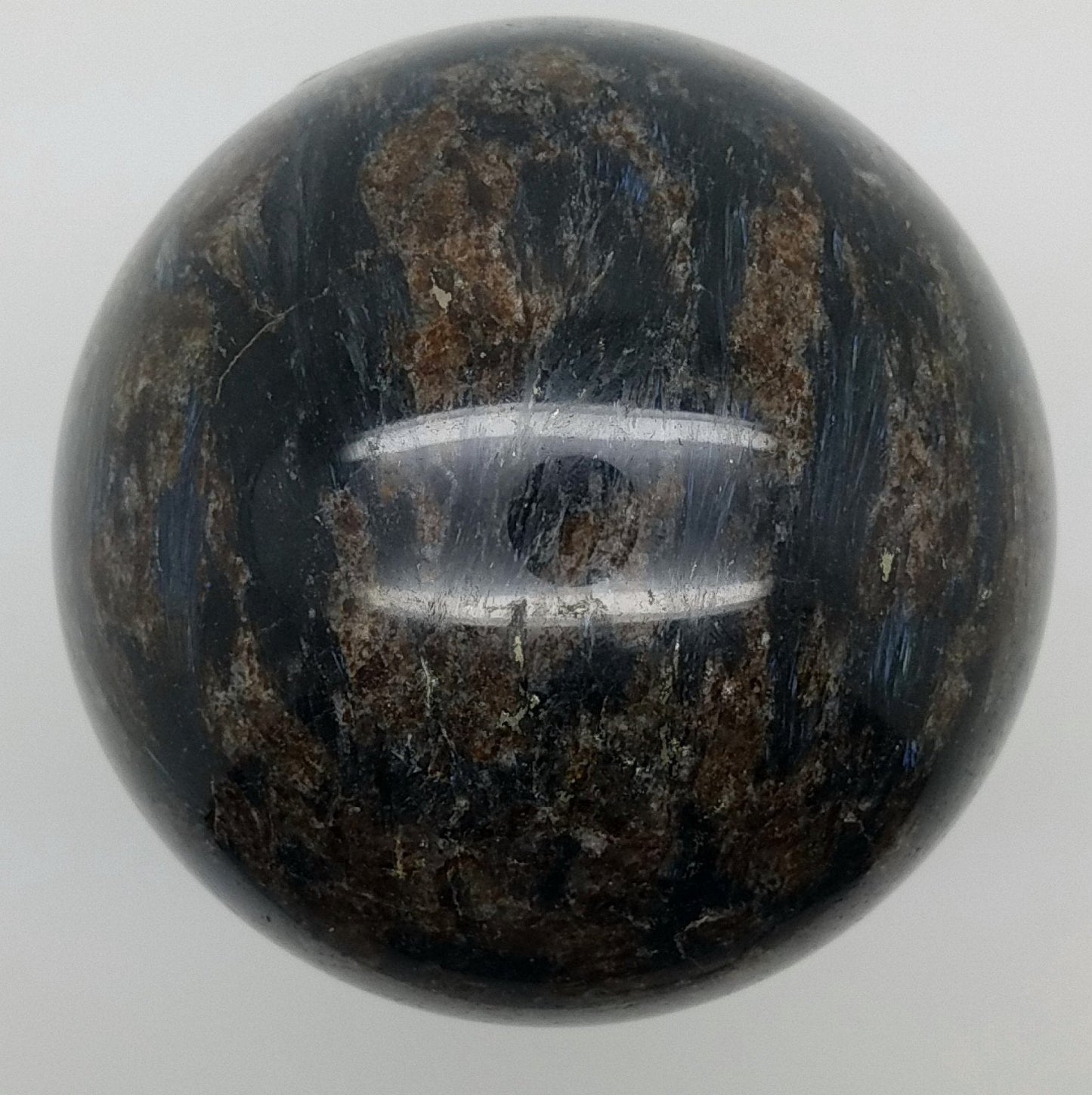 ARFVEDSONITE | Massive Gemstone Sphere | 93mm | #A6