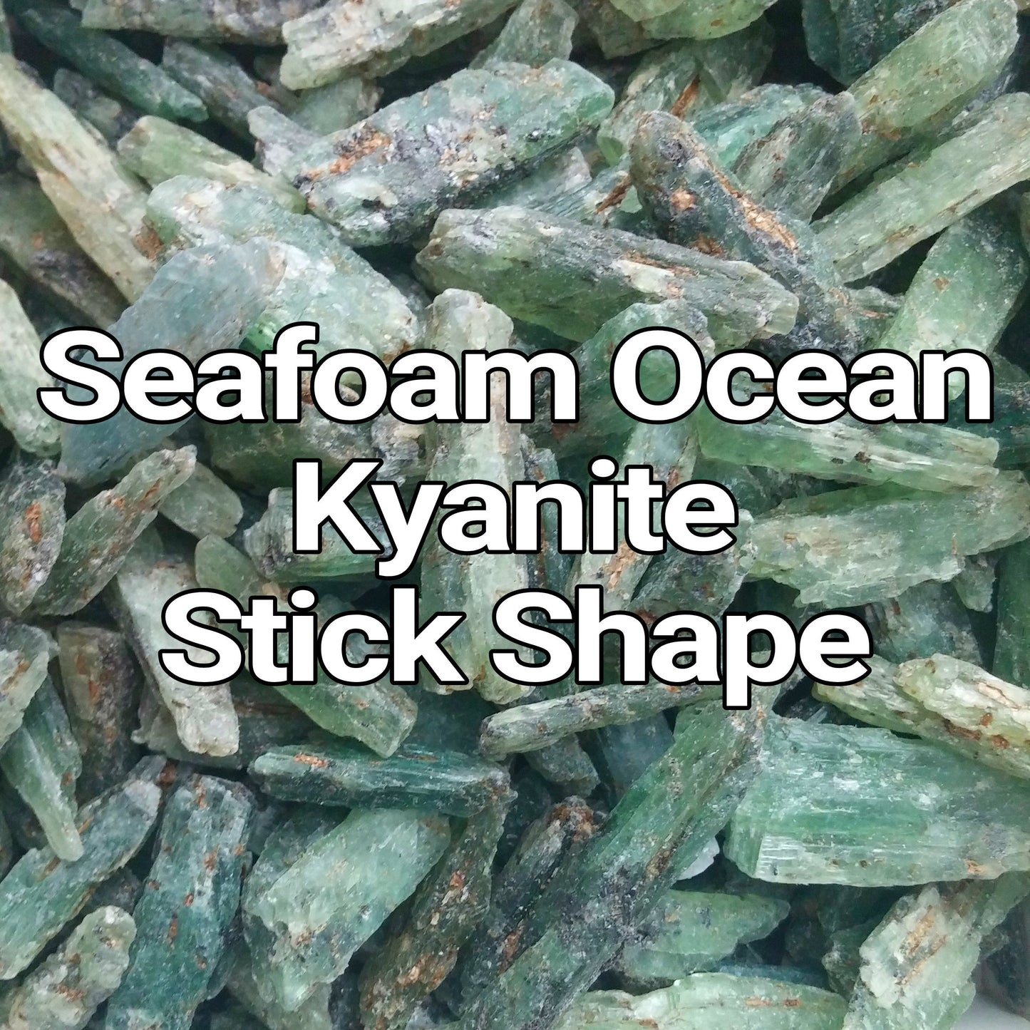 Seafoam Green Ocean Kyanite | 1/4LB Stick shape