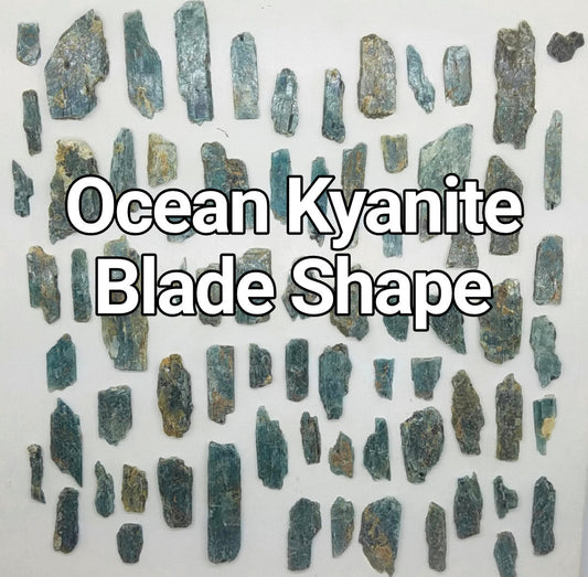 Ocean Kyanite  | 1/4LB | Blade shape