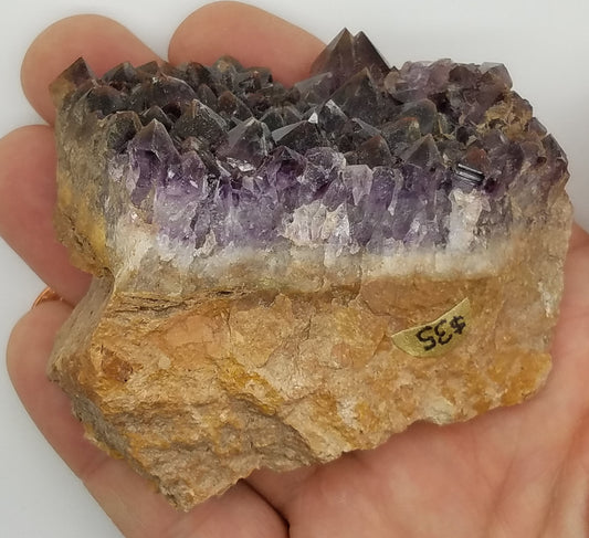 Special RED CAP AMETHYST | Quartz Crystal Cluster | A-Grade | Canadian Thunder Bay