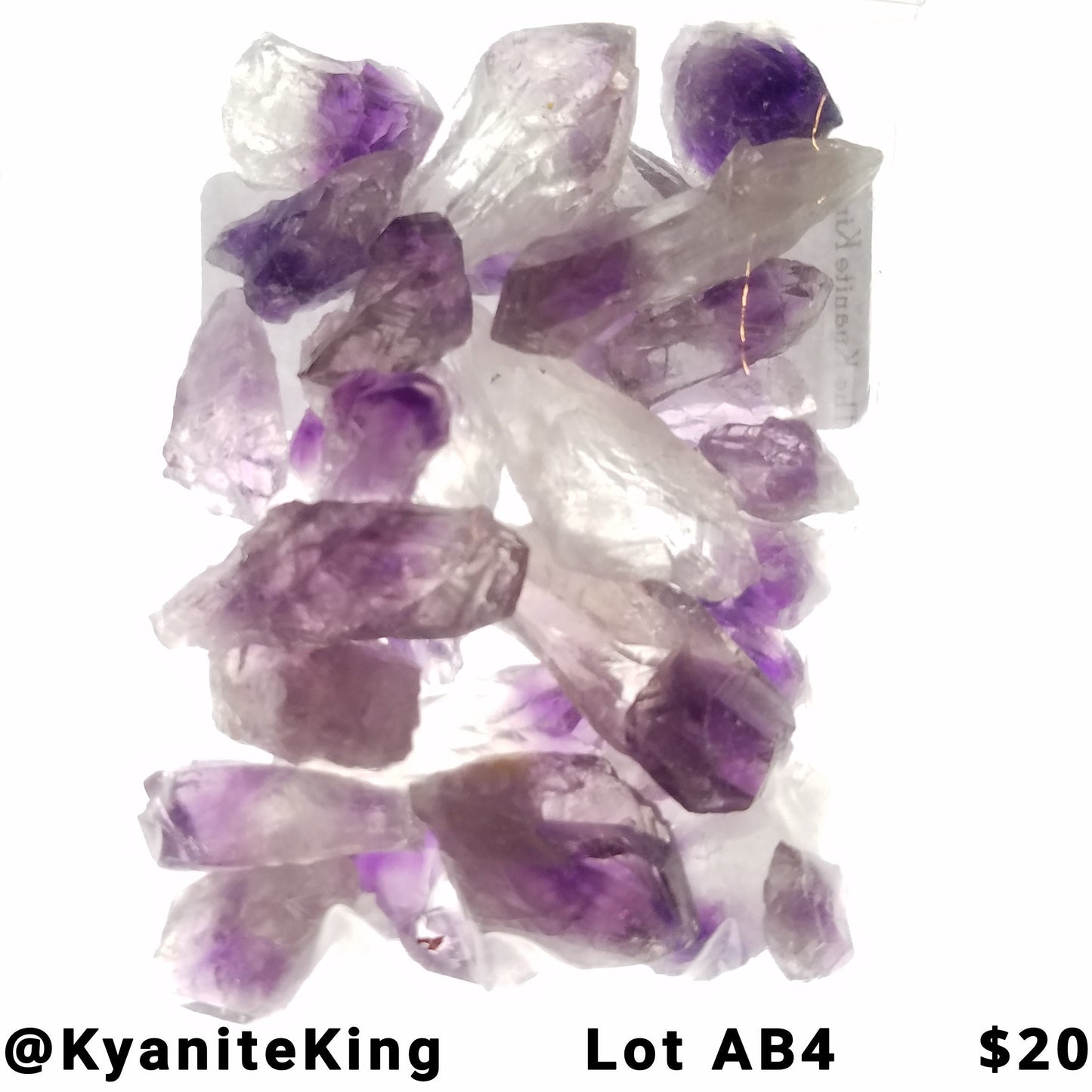 Amethyst Small Crystal Points 5 Lots Available!!