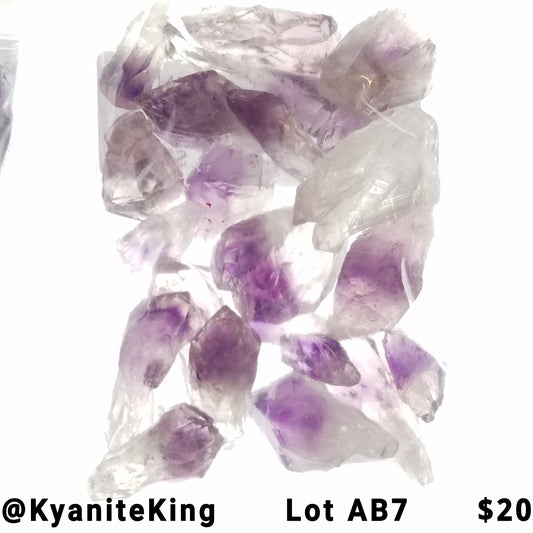 Amethyst Small Crystal Points 3 Lots Available!!