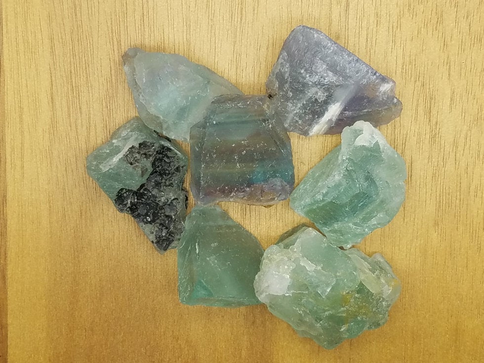 Mental Clarity Fluorite Natural Gemstone 1pc