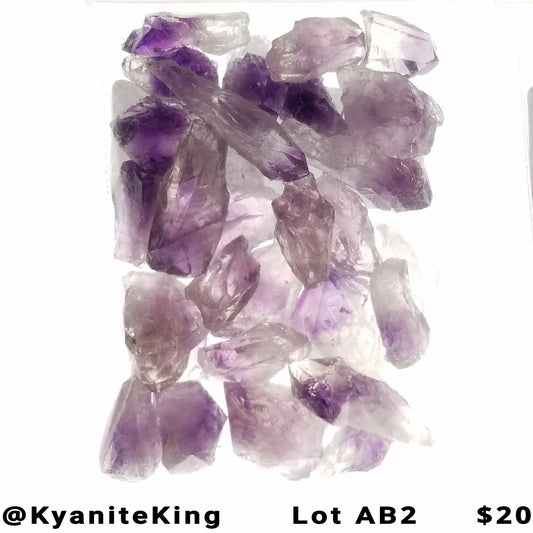 Amethyst Small Crystal Points 5 Lots Available!!