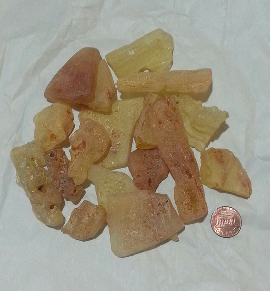 RAW AMBER 1/4 LB  | Metaphysical | Reiki | Cabbing | Polishing