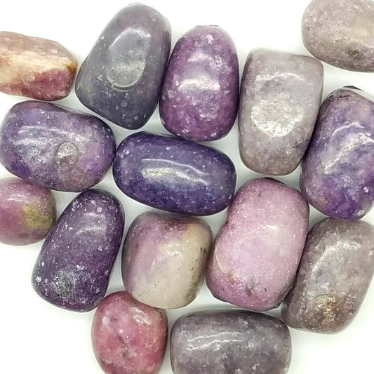 Lepidolite Tumbled Stone for Inner Peace 1 Piece