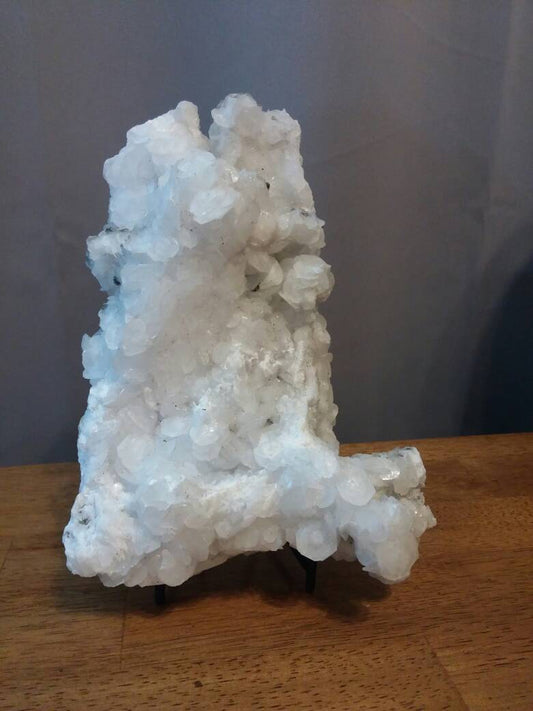 Massive Calcite Pyrite Cluster
